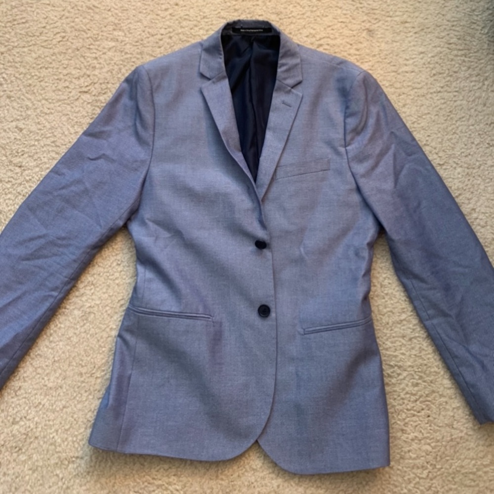 Blue/Gray H&M Suit